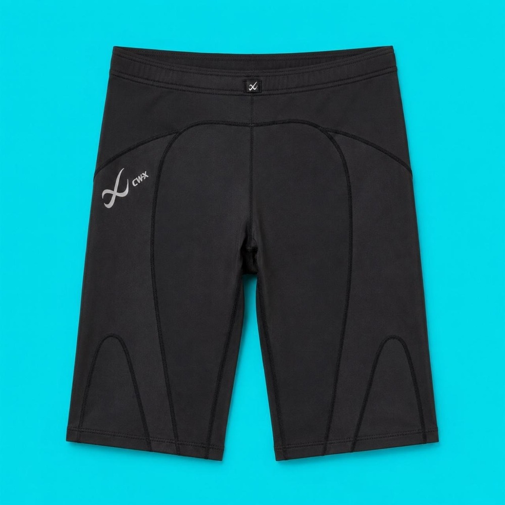 CW-X Stabilyx Ventilator Compression Shorts Running Support Black Women L 127805